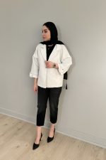 کت ژاکارد لمه دار