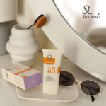 ضدآفتاب رنگی spf40 بژ روشن استارلوکس