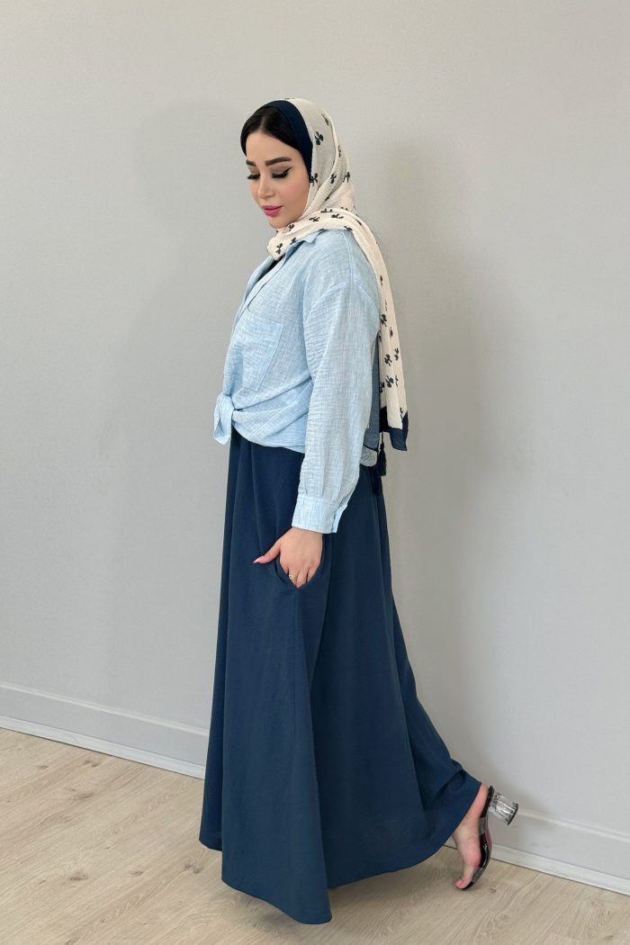 شومی نخی پارچه چروک