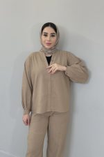 ست لینن تک دکمه