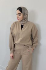 ست لینن تک دکمه