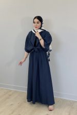 ست شومیز و دامن لینن