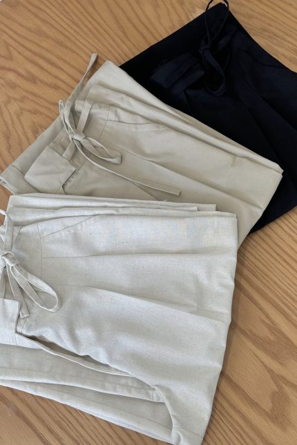 شلوار لینن نچرال