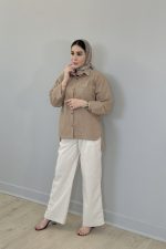 شومیز لینن تابستانه