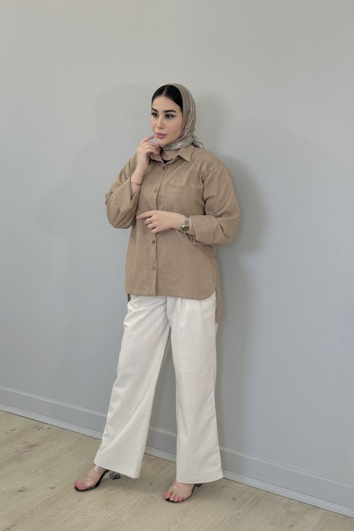 شومیز لینن تابستانه