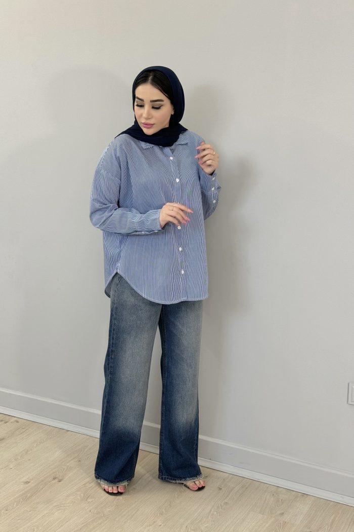 شومیز نخی تابستانه