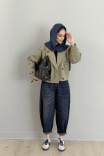 ترنچ کت کراپ