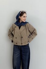 ترنچ کت کراپ